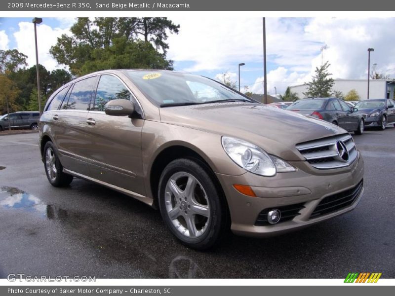 Sand Beige Metallic / Macadamia 2008 Mercedes-Benz R 350