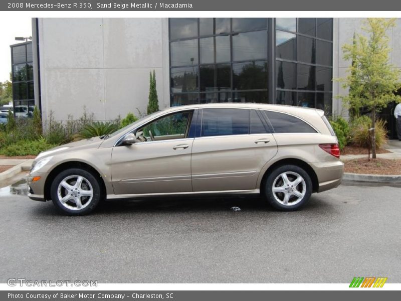 Sand Beige Metallic / Macadamia 2008 Mercedes-Benz R 350