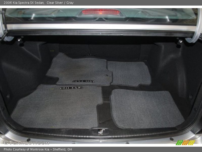 Clear Silver / Gray 2006 Kia Spectra SX Sedan