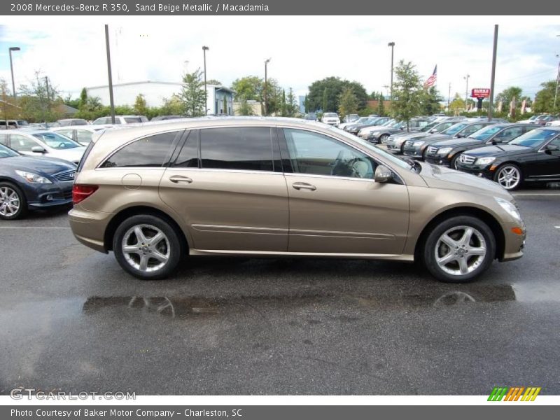 Sand Beige Metallic / Macadamia 2008 Mercedes-Benz R 350