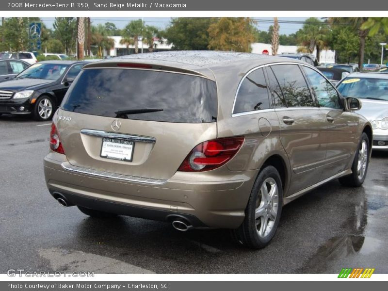 Sand Beige Metallic / Macadamia 2008 Mercedes-Benz R 350