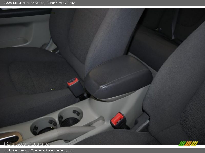 Clear Silver / Gray 2006 Kia Spectra SX Sedan