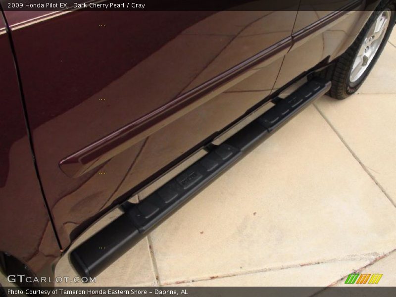Dark Cherry Pearl / Gray 2009 Honda Pilot EX