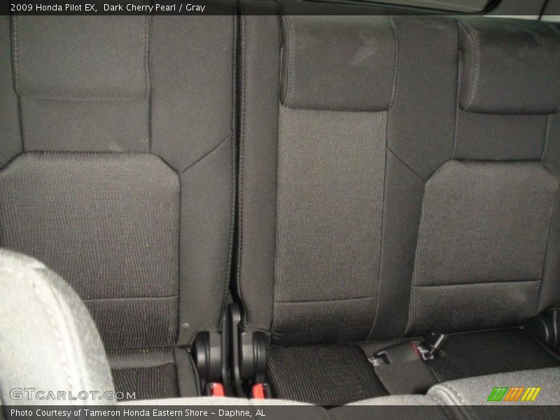 Dark Cherry Pearl / Gray 2009 Honda Pilot EX