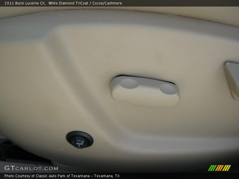 White Diamond TriCoat / Cocoa/Cashmere 2011 Buick Lucerne CX