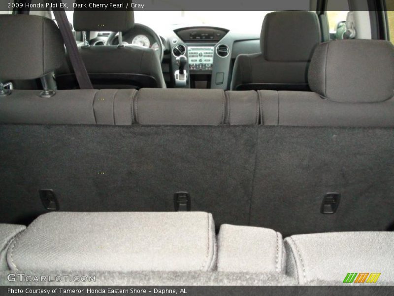 Dark Cherry Pearl / Gray 2009 Honda Pilot EX