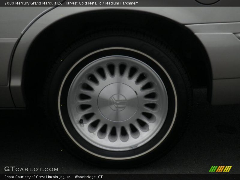 Harvest Gold Metallic / Medium Parchment 2000 Mercury Grand Marquis LS