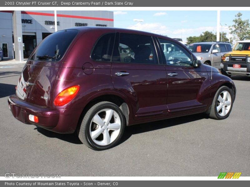 Deep Cranberry Pearl / Dark Slate Gray 2003 Chrysler PT Cruiser GT