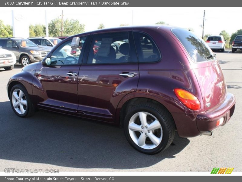 Deep Cranberry Pearl / Dark Slate Gray 2003 Chrysler PT Cruiser GT