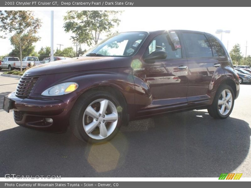 Deep Cranberry Pearl / Dark Slate Gray 2003 Chrysler PT Cruiser GT