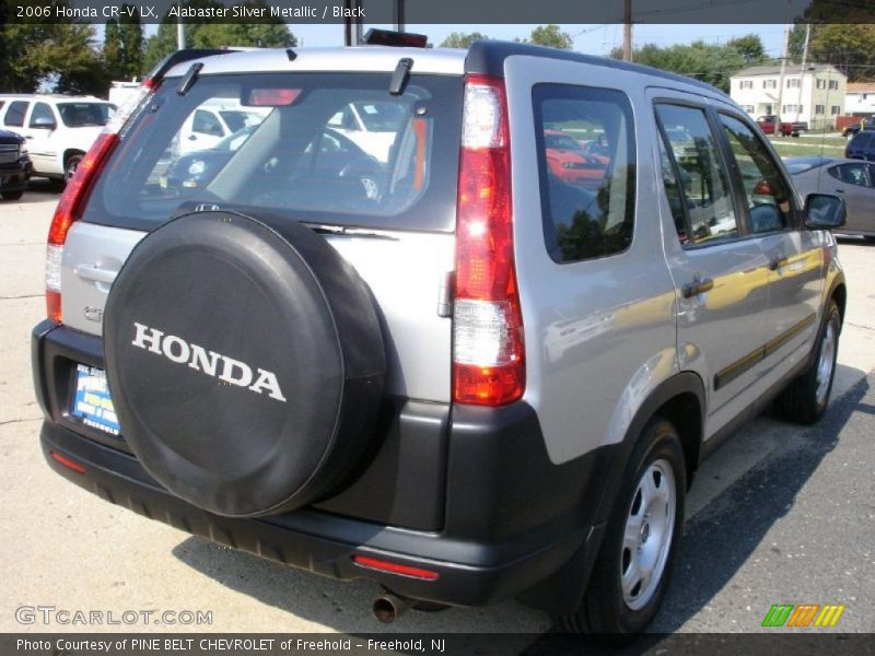 Alabaster Silver Metallic / Black 2006 Honda CR-V LX