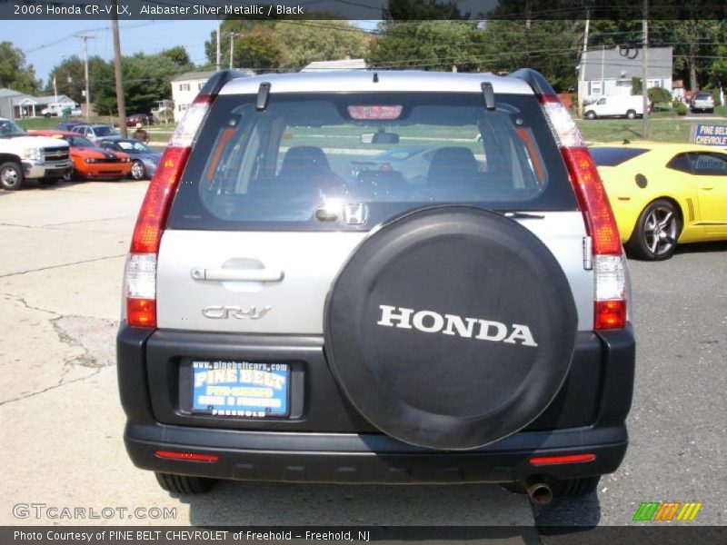 Alabaster Silver Metallic / Black 2006 Honda CR-V LX