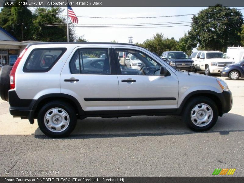 Alabaster Silver Metallic / Black 2006 Honda CR-V LX