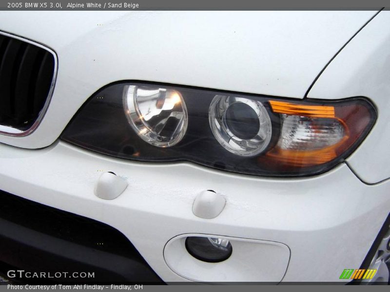 Alpine White / Sand Beige 2005 BMW X5 3.0i