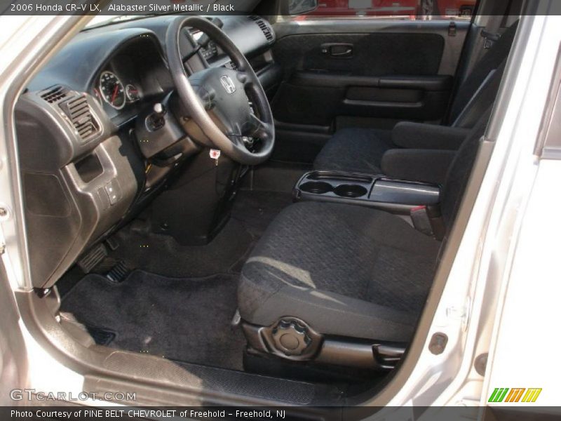 Alabaster Silver Metallic / Black 2006 Honda CR-V LX