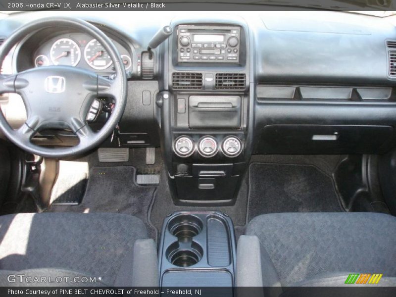 Alabaster Silver Metallic / Black 2006 Honda CR-V LX