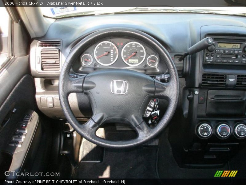 Alabaster Silver Metallic / Black 2006 Honda CR-V LX