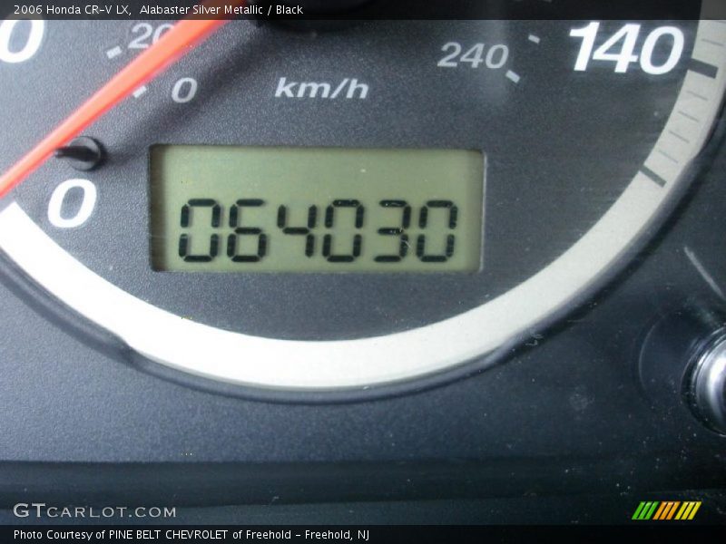 Alabaster Silver Metallic / Black 2006 Honda CR-V LX