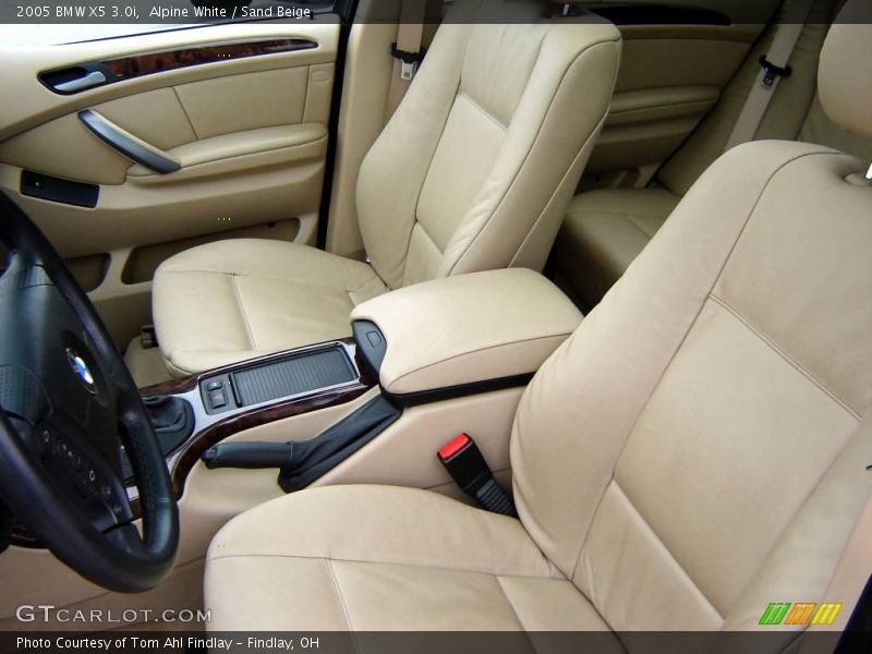 Alpine White / Sand Beige 2005 BMW X5 3.0i