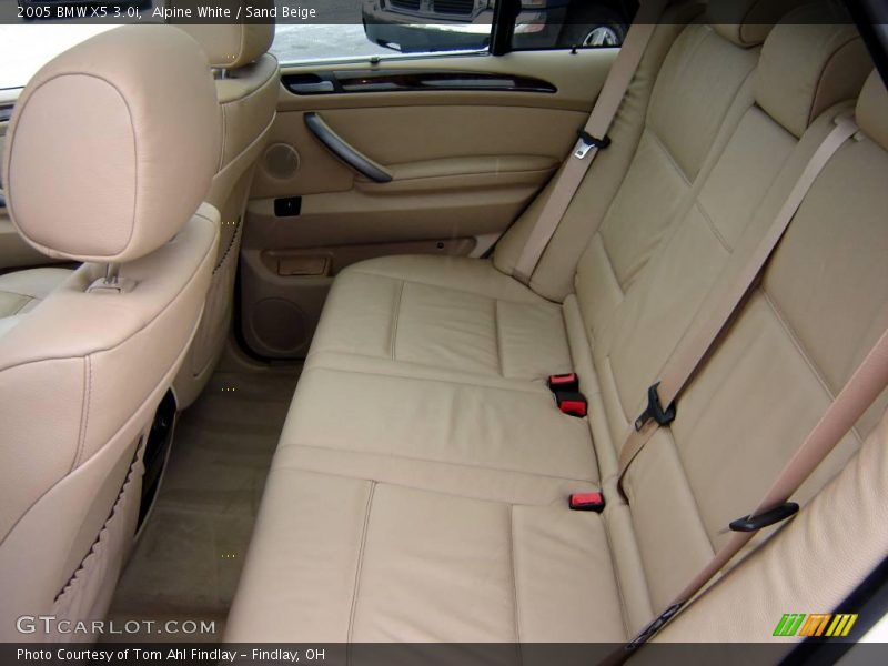 Alpine White / Sand Beige 2005 BMW X5 3.0i