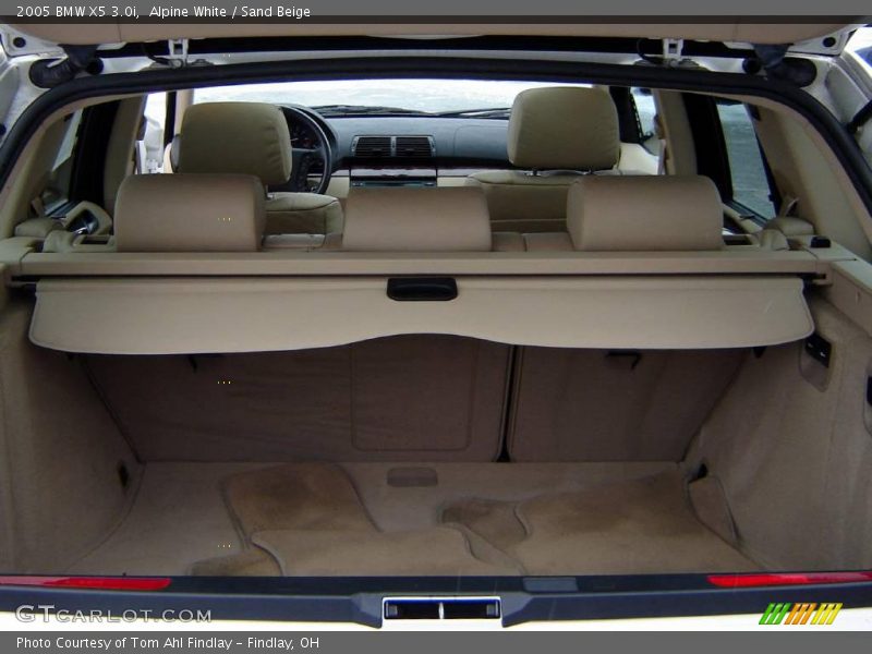 Alpine White / Sand Beige 2005 BMW X5 3.0i