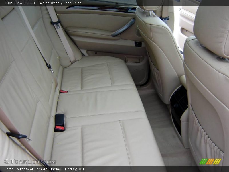 Alpine White / Sand Beige 2005 BMW X5 3.0i