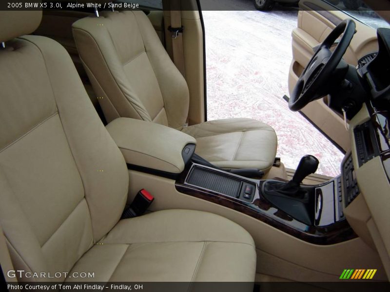 Alpine White / Sand Beige 2005 BMW X5 3.0i