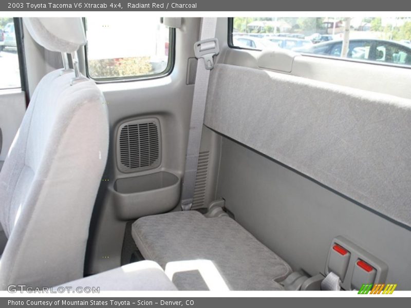 Radiant Red / Charcoal 2003 Toyota Tacoma V6 Xtracab 4x4