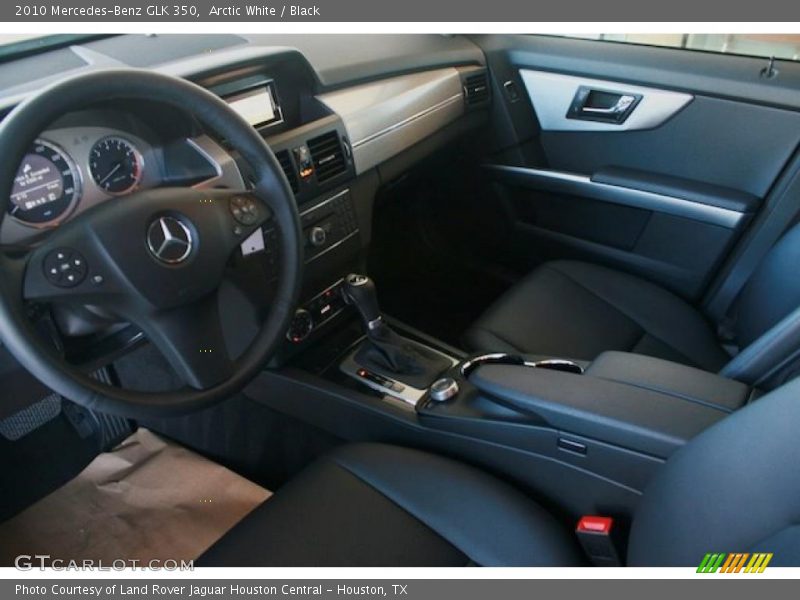 Arctic White / Black 2010 Mercedes-Benz GLK 350