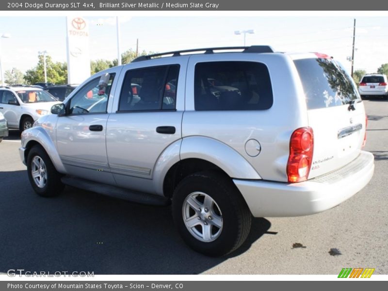 Brilliant Silver Metallic / Medium Slate Gray 2004 Dodge Durango SLT 4x4