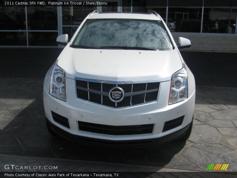 Platinum Ice Tricoat / Shale/Ebony 2011 Cadillac SRX FWD