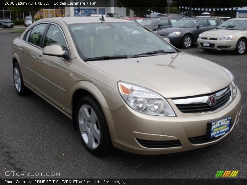 Golden Cashmere / Tan 2008 Saturn Aura XE 3.5