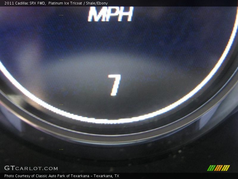 Platinum Ice Tricoat / Shale/Ebony 2011 Cadillac SRX FWD