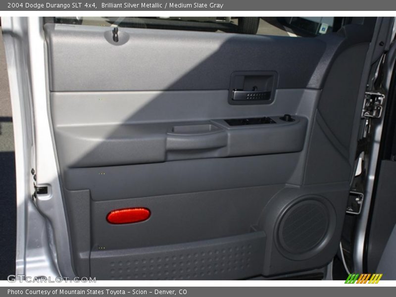 Brilliant Silver Metallic / Medium Slate Gray 2004 Dodge Durango SLT 4x4