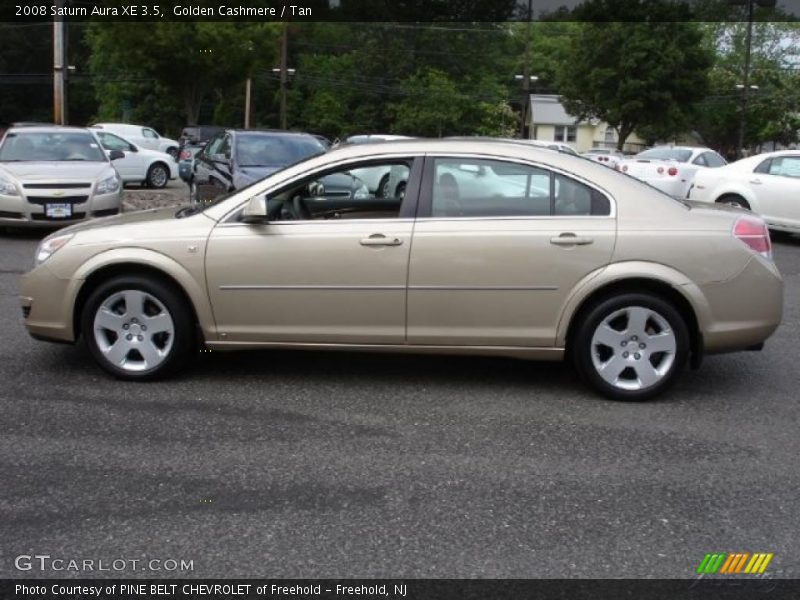 Golden Cashmere / Tan 2008 Saturn Aura XE 3.5