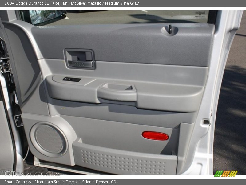 Brilliant Silver Metallic / Medium Slate Gray 2004 Dodge Durango SLT 4x4