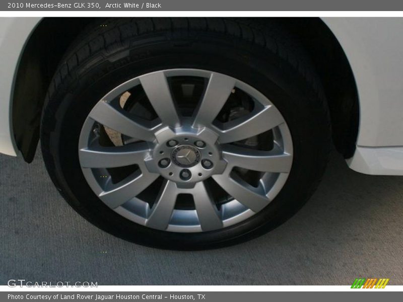 Arctic White / Black 2010 Mercedes-Benz GLK 350