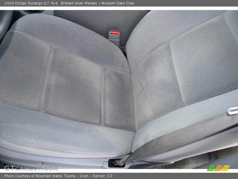 Brilliant Silver Metallic / Medium Slate Gray 2004 Dodge Durango SLT 4x4