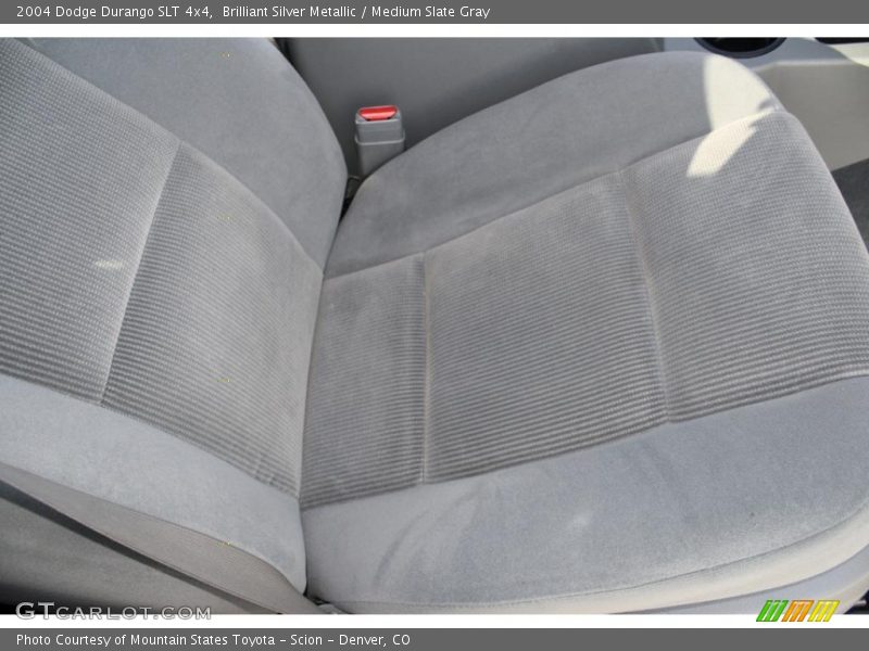 Brilliant Silver Metallic / Medium Slate Gray 2004 Dodge Durango SLT 4x4