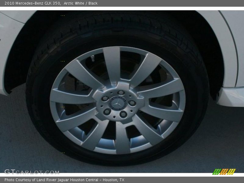 Arctic White / Black 2010 Mercedes-Benz GLK 350