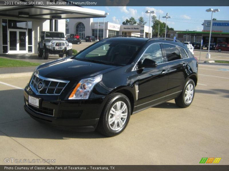 Black Raven / Titanium/Ebony 2011 Cadillac SRX FWD
