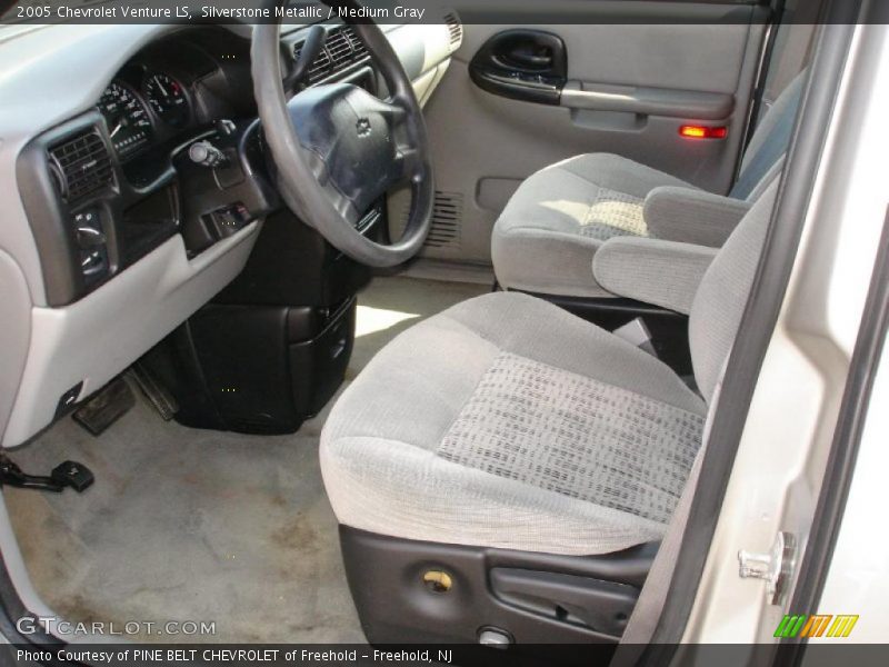 Silverstone Metallic / Medium Gray 2005 Chevrolet Venture LS