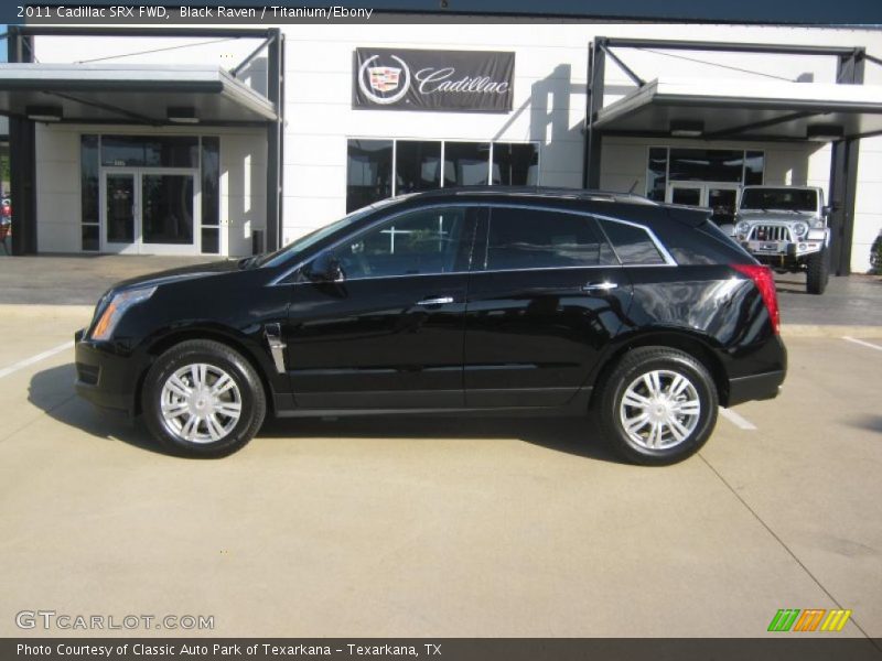 Black Raven / Titanium/Ebony 2011 Cadillac SRX FWD