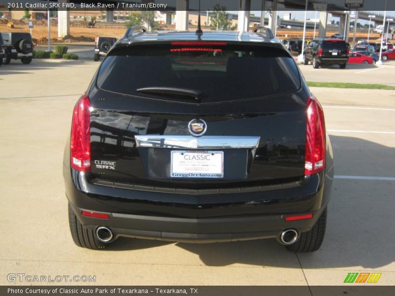 Black Raven / Titanium/Ebony 2011 Cadillac SRX FWD