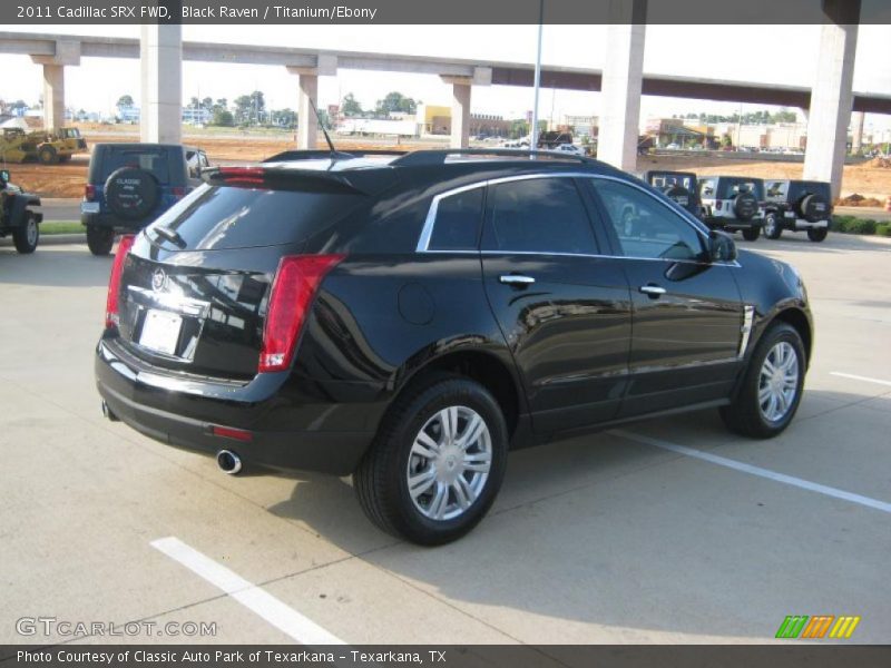 Black Raven / Titanium/Ebony 2011 Cadillac SRX FWD