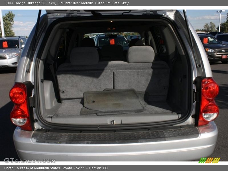 Brilliant Silver Metallic / Medium Slate Gray 2004 Dodge Durango SLT 4x4