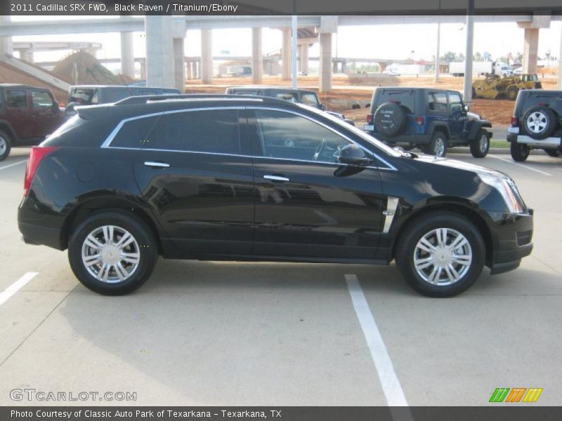 Black Raven / Titanium/Ebony 2011 Cadillac SRX FWD