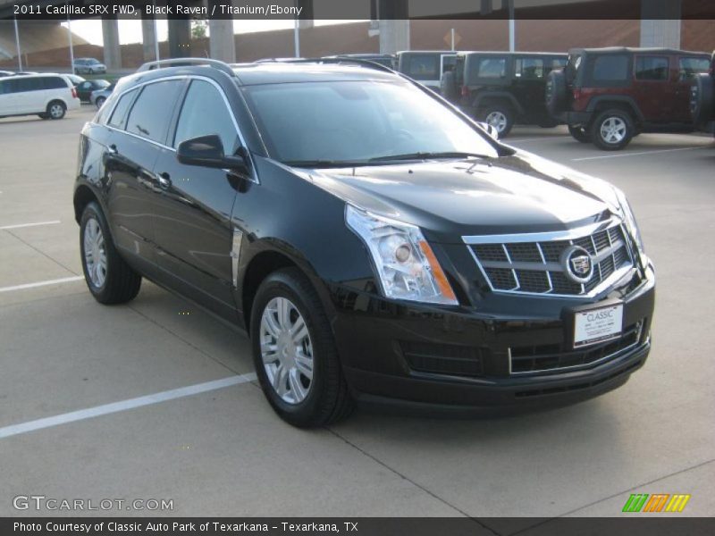 Black Raven / Titanium/Ebony 2011 Cadillac SRX FWD