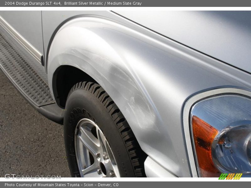 Brilliant Silver Metallic / Medium Slate Gray 2004 Dodge Durango SLT 4x4