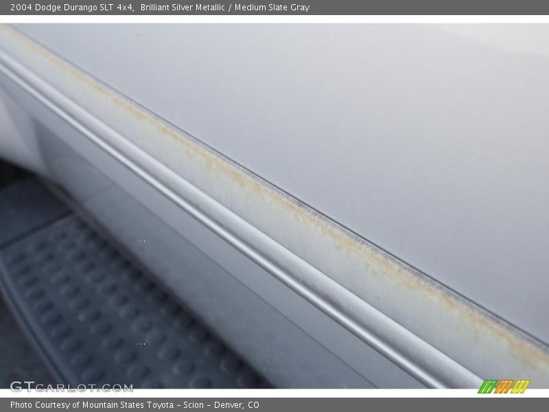 Brilliant Silver Metallic / Medium Slate Gray 2004 Dodge Durango SLT 4x4